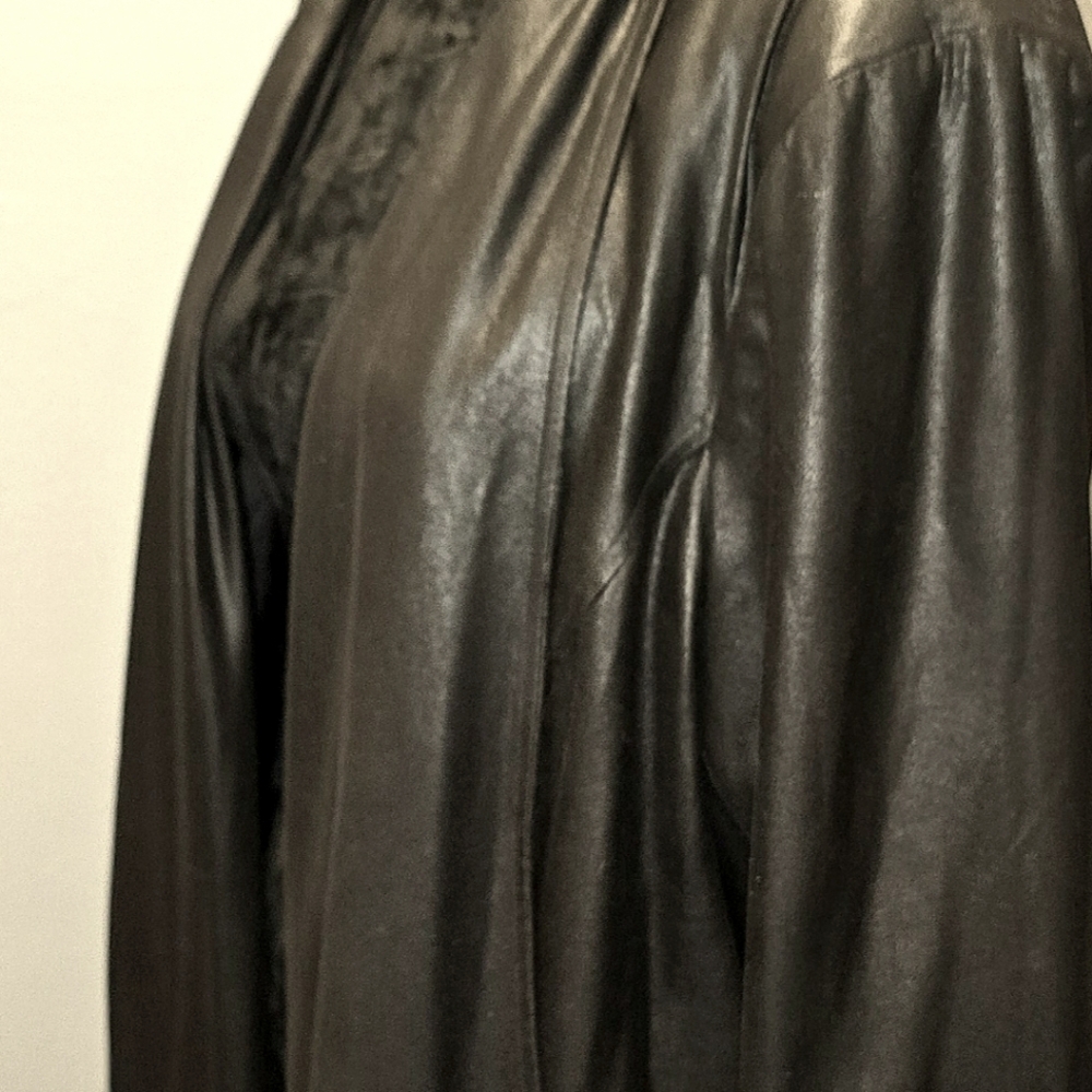 Womens Faux Leather Jacket